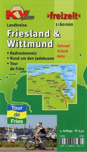 Friesland & Wittmund Kreiskarte