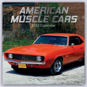 American Muscle Cars – Amerikanische Muscle-Cars 2023 – 16-Monatskalender