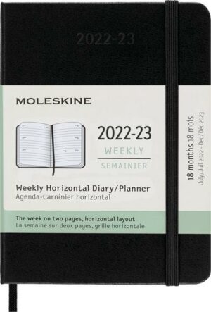 Moleskine 18 Monate Wochenkalender 2022/2023