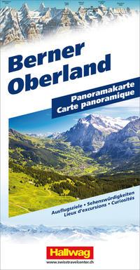 Berner Oberland Panoramakarte