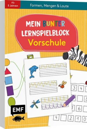 Mein bunter Lernspielblock – Vorschule: Formen