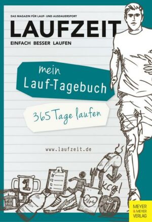 Mein Lauf-Tagebuch Männer - 365 Tage laufen