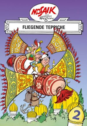 Mosaik von Hannes Hegen: Fliegende Teppiche