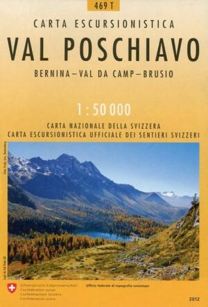 Swisstopo 1 : 50 000 Val Poschiavo