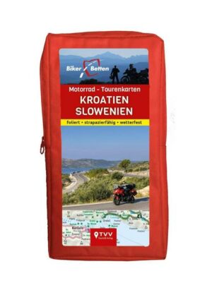 Tourenkarten Set Kroatien Slowenien (FolyMaps)