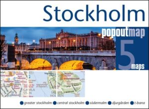 Map-Stockholm Popout Map