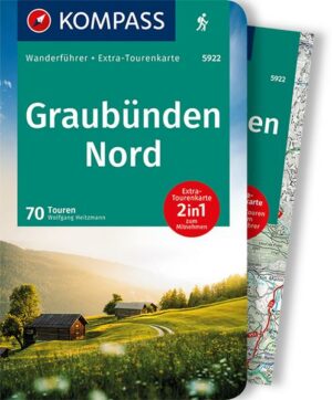 KOMPASS Wanderführer 5922 Graubünden Nord