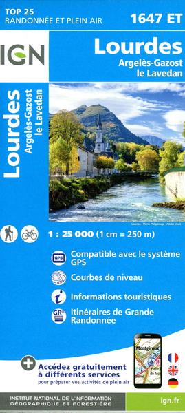 Lourdes 1:25 000