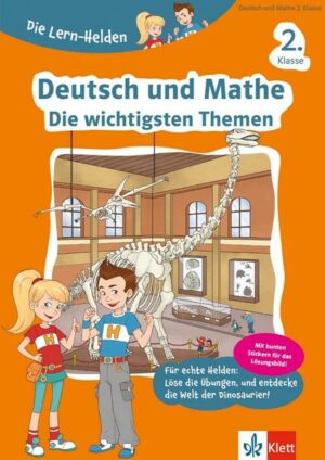 Klett Die Lern-Helden Deutsch und Mathe - Die wichtigsten Themen 2. Klasse