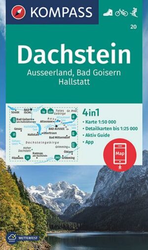 KOMPASS Wanderkarte 20 Dachstein