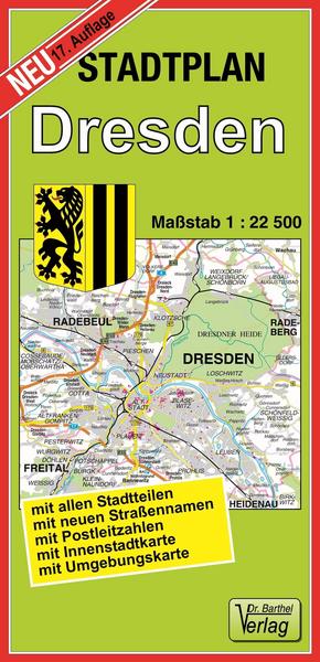 Stadtplan Dresden 1 : 22 500