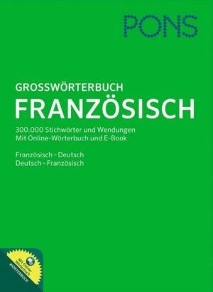 PONS Großwörterbuch Französisch