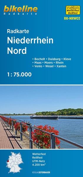 Radkarte Niederrhein Nord (RK-NRW03)