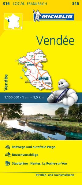 Michelin Localkarte Vendee 1 : 150 000