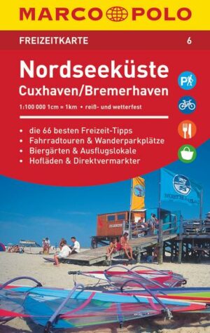 MARCO POLO Freizeitkarte Nordseeküste