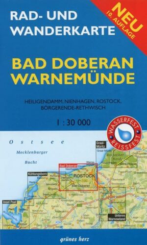 Rad- und Wanderkarte Bad Doberan