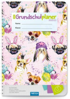 Trötsch Grundschulplaner Cool Dogs 2022/2023