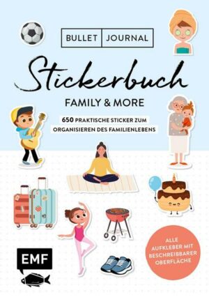 Bullet Journal Stickerbuch – Family & more