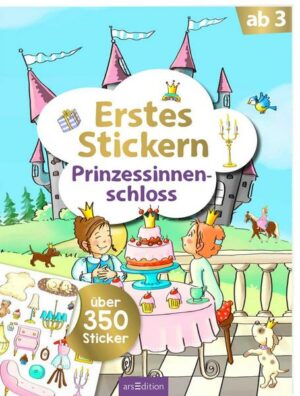 Erstes Stickern – Prinzessinnenschloss