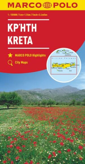 MARCO POLO Karte Kreta 1:150 000