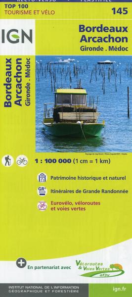 IGN 1 : 100 000 Bordeaux Arcachon