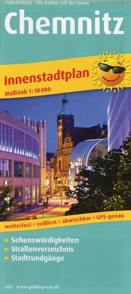 Innenstadtplan Chemnitz