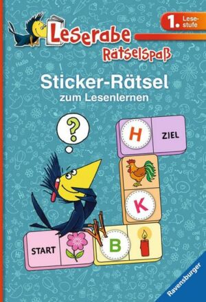 Leserabe: Sticker-Rätsel zum Lesenlernen (1. Lesestufe)