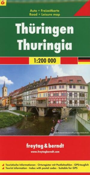 Deutschland 06 Thüringen 1 : 200 000