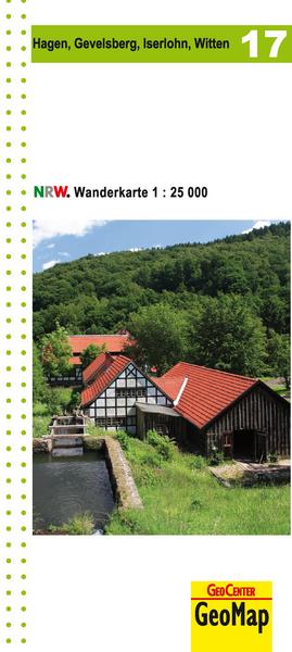 NRW Wanderkarte 17 Hagen