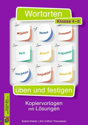 Wortarten üben und festigen – Klasse 4-6