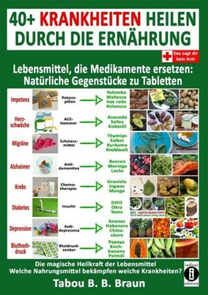 40+ Krankheiten heilen durch die Ernährung - Lebensmittel