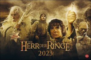 Der Herr der Ringe Broschur XL Kalender 2023