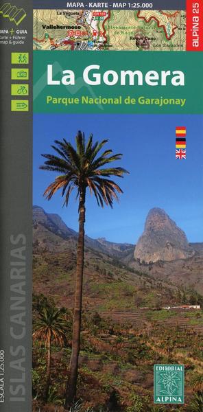 Wanderkarte La Gomera 1:25 000