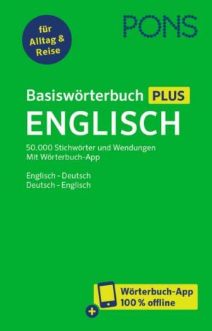 PONS Basiswörterbuch Plus Englisch