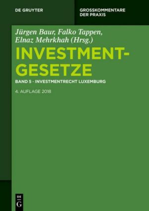Investmentgesetze / Investmentrecht Luxemburg