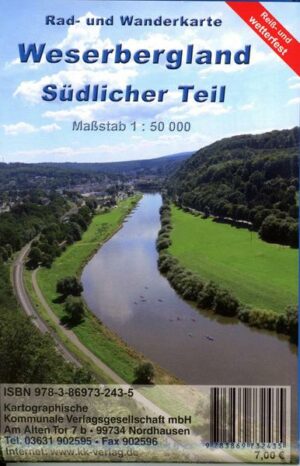 Weserbergland Südlicher Teil 1:50 000