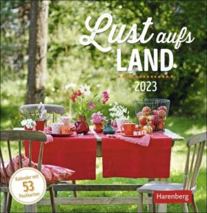 Lust aufs Land Postkartenkalender 2023