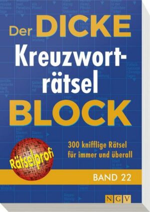 Der dicke Kreuzworträtsel-Block Band 22