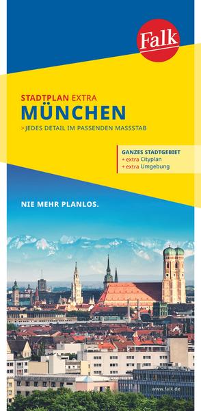 Falk Stadtplan Extra München 1:20 000