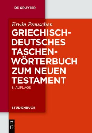 Griechisch-deutsches Taschenwörterbuch zum Neuen Testament