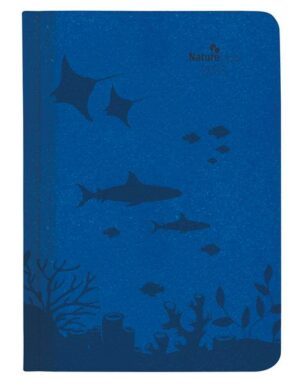 Wochen-Minitimer Nature Line Ocean 2023 - Taschen-Kalender A6 - 1 Woche 2 Seiten - 192 Seiten - Umwelt-Kalender - mit Hardcover - Alpha Edition