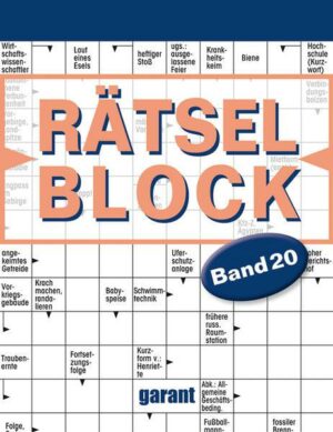 Rätselblock Band 20