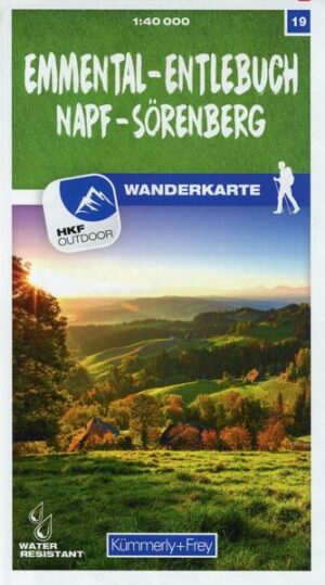 Emmental - Entlebuch Napf - Sörenberg 19 Wanderkarte