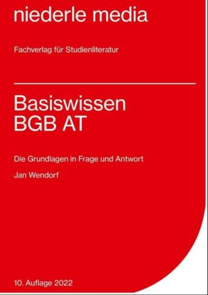 Basiswissen BGB AT - 2022