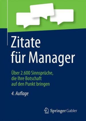 Zitate für Manager