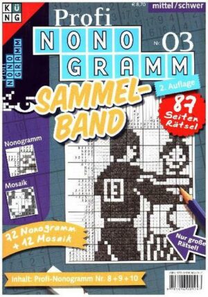 Profi-Nonogramm 3er-Band Nr. 3
