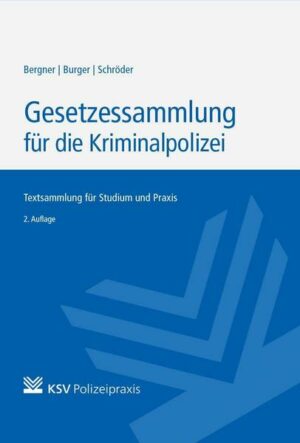 Gesetzessammlung für die Kriminalpolizei