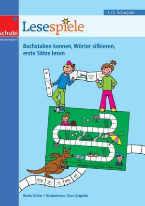Lernspiele für den Deutschunterricht / Lesespiele 1/2