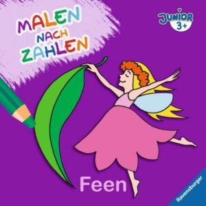 Malen nach Zahlen junior: Feen