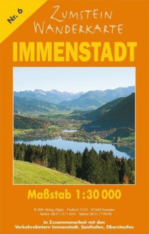 Zumstein Wanderkarte Immenstadt